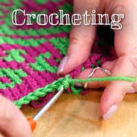 crocheting