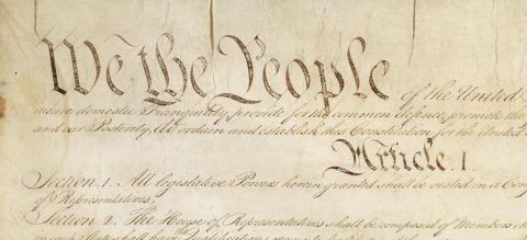 The preamble to the Constitution of the United States