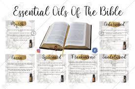 Essential Oils Class: Oils of the Holy Bible