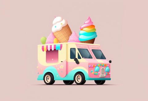 Ice cream truck