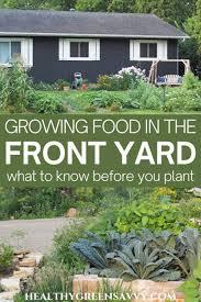 Growing Vegetables in the Front Yard!