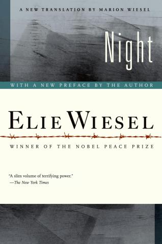 cover of the book Night by Elie Wiesel 