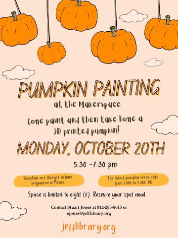 Pumpkin Painting @ The Makerspace