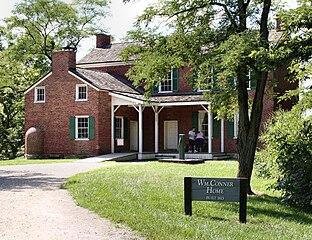 William Conner's home at Conner Prairie