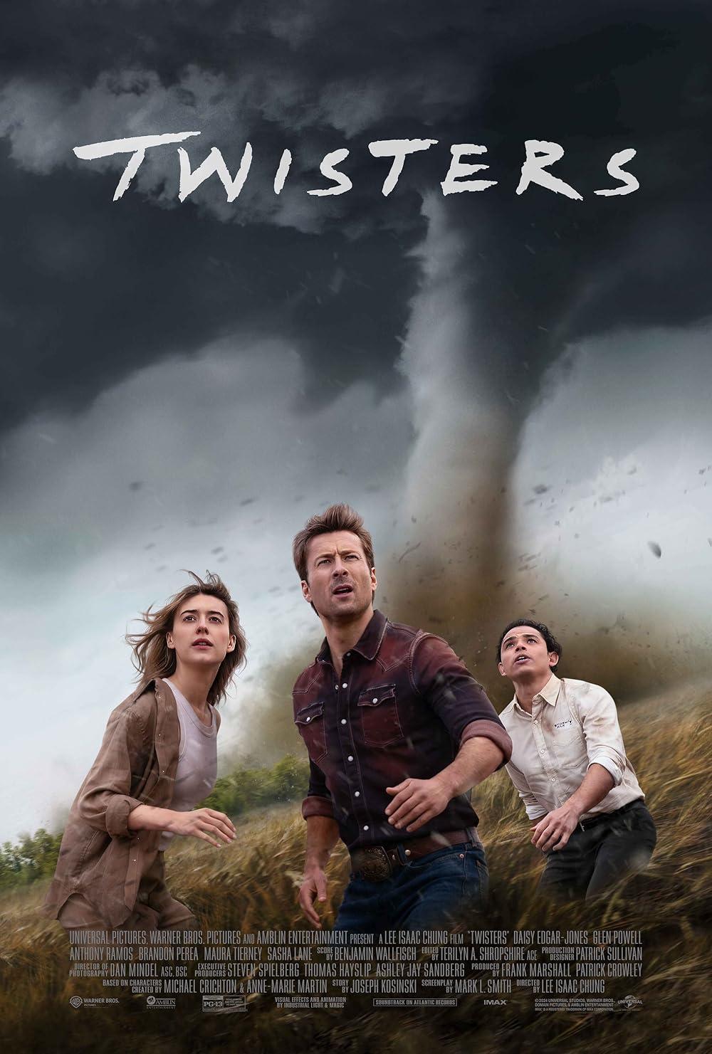 Twisters movie poster 