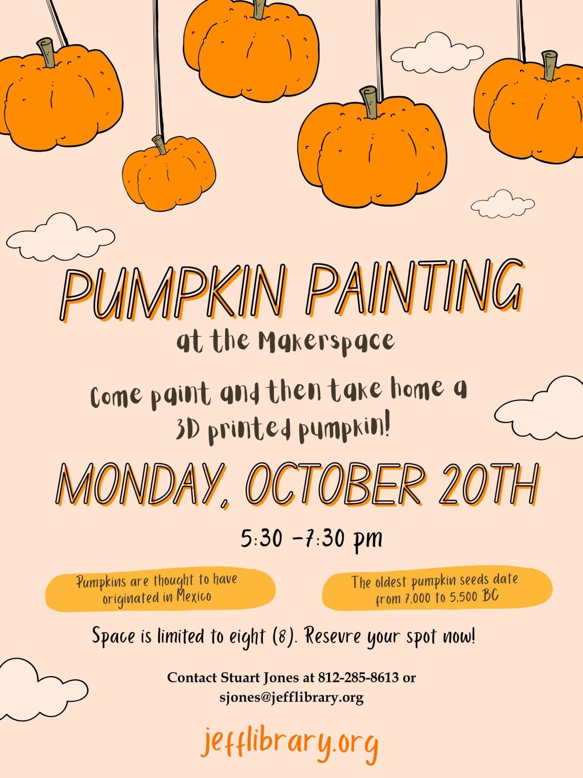 Pumpkin Painting @ The Makerspace